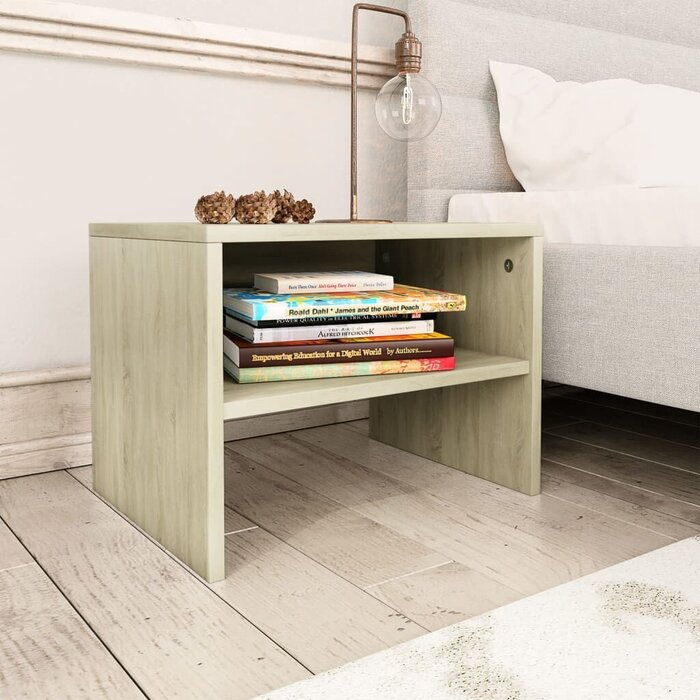 Lot de 2 tables de chevet chêne sonoma - Jusqu'à -40% sur l'outlet
