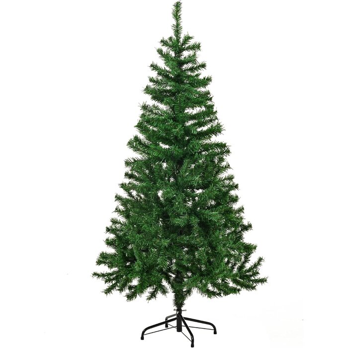 Sapin de Noël 120 cm effet neige et pommes de pin - Jusqu'à -44% outlet