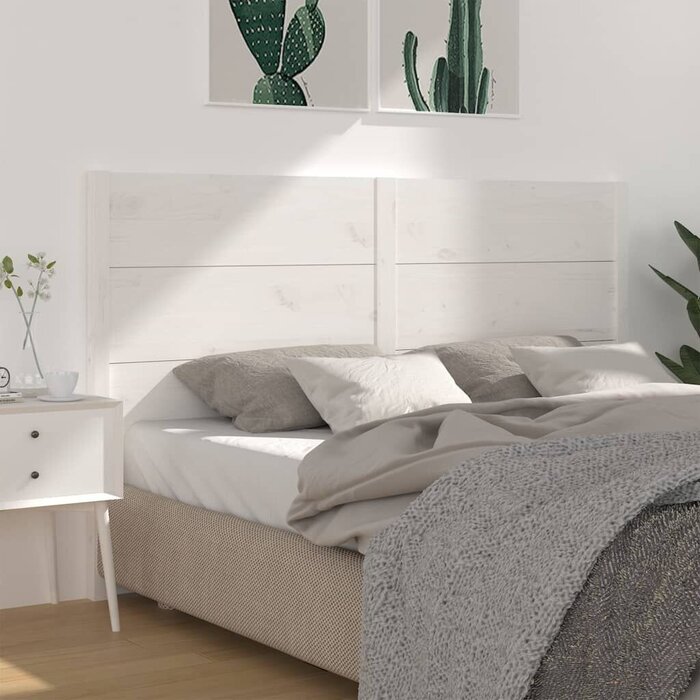 Vidaxl Tête de lit bois de pin massif 146x100cm - Jusqu'à -67%