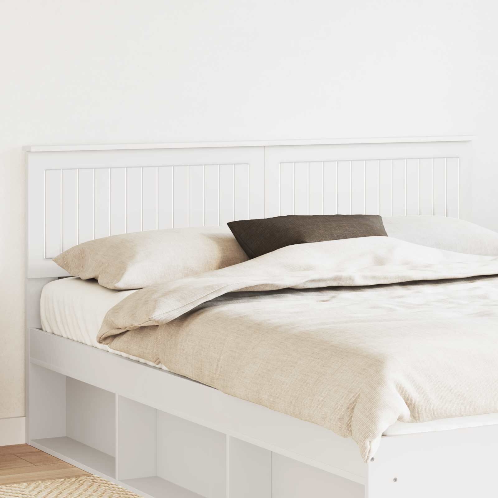 Tête de lit moderne 160 cm - Blanc - Jusqu'à -45% sur l'outlet
