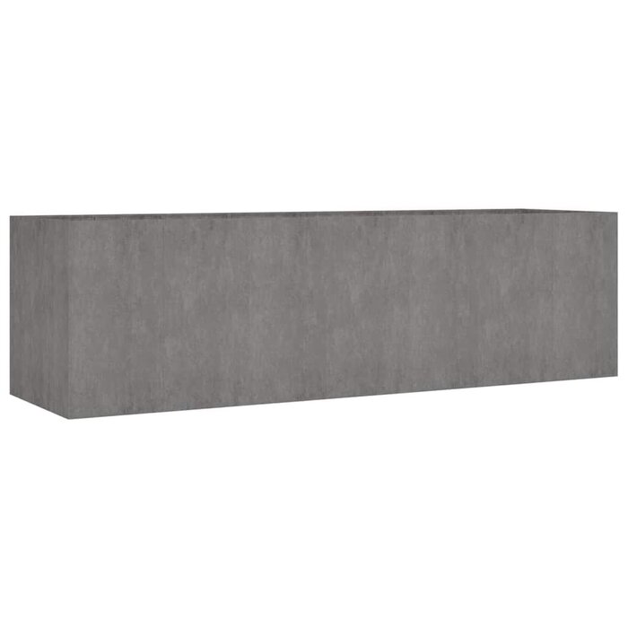 Jardinière en acier corten 280x80x80cm - Jusqu'à -47%