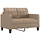 Canapé 2 places 120 cm cappuccino - Jusqu'à -47% sur notre sélection