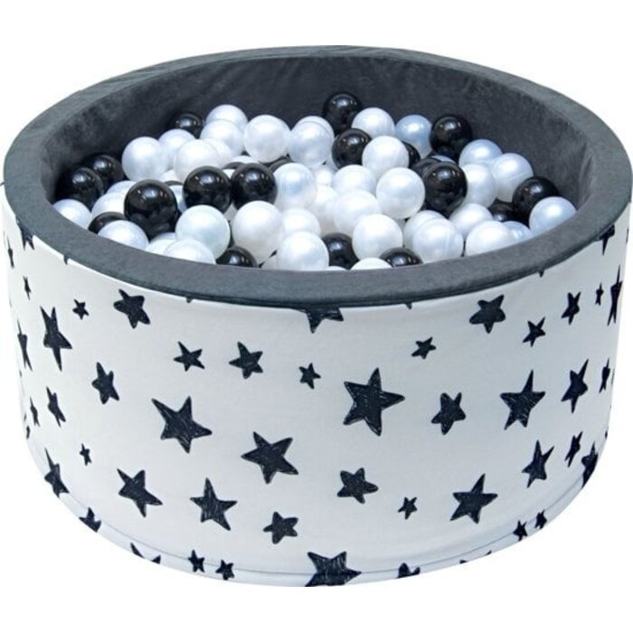 Viking Choice Piscine à balles 90x40 cm étoiles - 200 balles incluses - Jusqu'à -67%