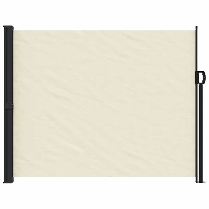 Paravent rétractable 160 x 300 cm - Crème - Jusqu'à -46% sur l'état déballé