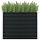 Jardinière surélevée en acier anthracite 100x100x77cm - Jusqu'à -39%