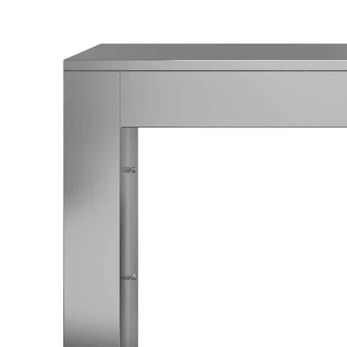 Abri bois de chauffage acier galvanisé 100cm - Jusqu'à -46%