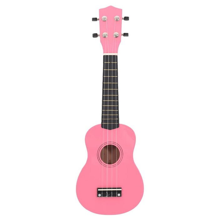 Ukulélé Soprano Rose 21 Pouces - Set Complet - Jusqu'à -33% sur l'Outlet