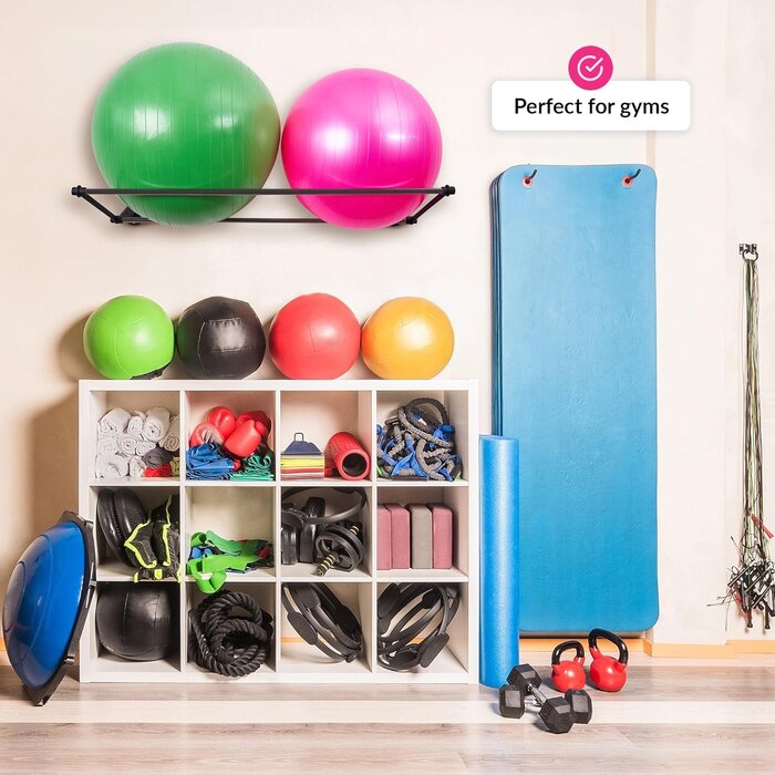 Support mural pour ballons de fitness - Jusqu'à 39% de réduction