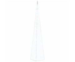 Vidaxl Cône lumineux LED décoratif 120 cm - Blanc froid - Jusqu'à -59%