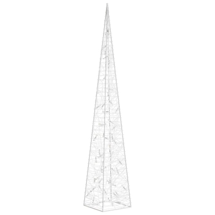 Vidaxl Cône lumineux LED décoratif 120 cm - Blanc froid - Jusqu'à -59%