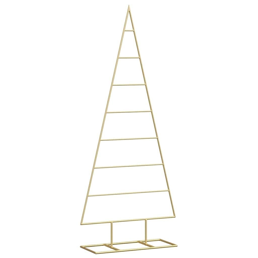 Sapin de Noël design en métal noir 125 cm - Jusqu'à 33% de réduction