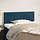 Tête de lit en velours bleu foncé 90cm - Jusqu'à -64% de remise