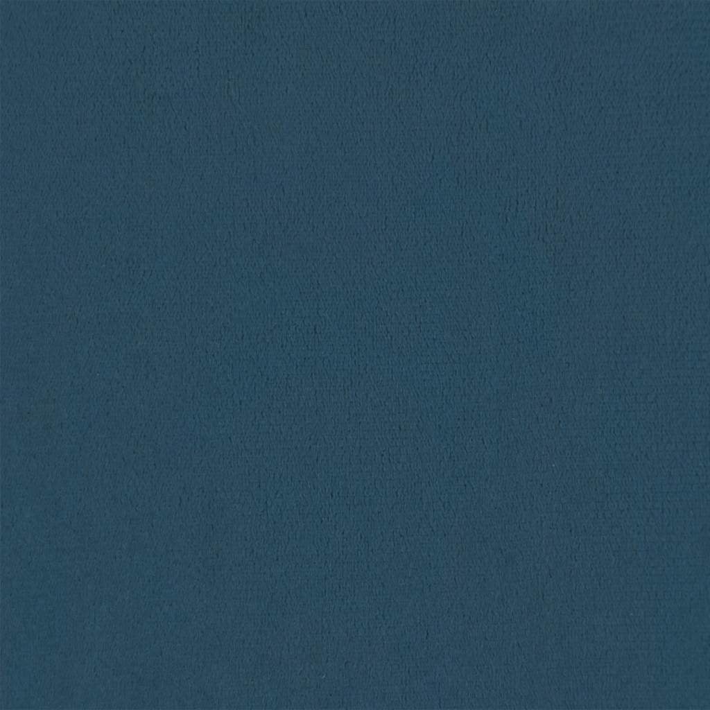 Tête de lit en velours bleu foncé - Jusqu'à -28% sur l'outlet