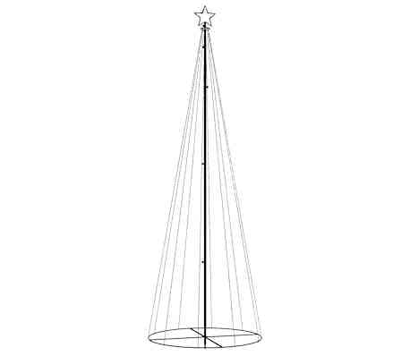 Sapin de Noël lumineux 300 cm, 310 LED multicolores - Jusqu'à -33%