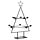 Sapin de Noël décoratif en métal noir 75 cm - 83% de remise