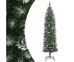 Vidaxl Sapin de Noël étroit 150 cm enneigé - Jusqu'à -64% sur notre outlet