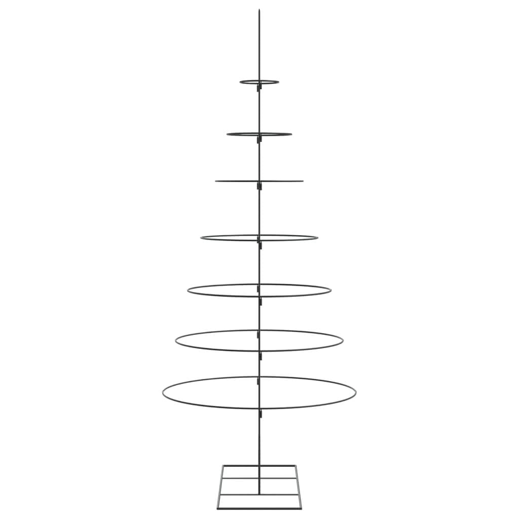 Sapin de Noël design en métal noir 210 cm - Jusqu'à -33%