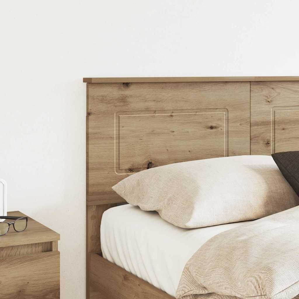 Vidaxl Tête de lit moderne Chêne Artisan 120 cm - Jusqu'à -66%