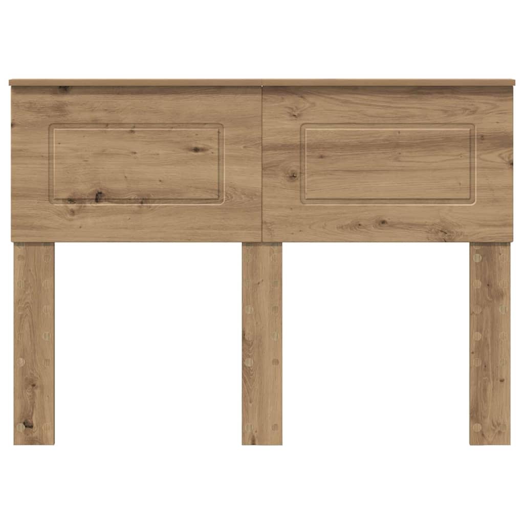 Vidaxl Tête de lit moderne Chêne Artisan 120 cm - Jusqu'à -66%