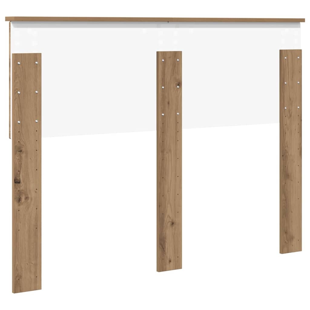 Vidaxl Tête de lit moderne Chêne Artisan 120 cm - Jusqu'à -66%