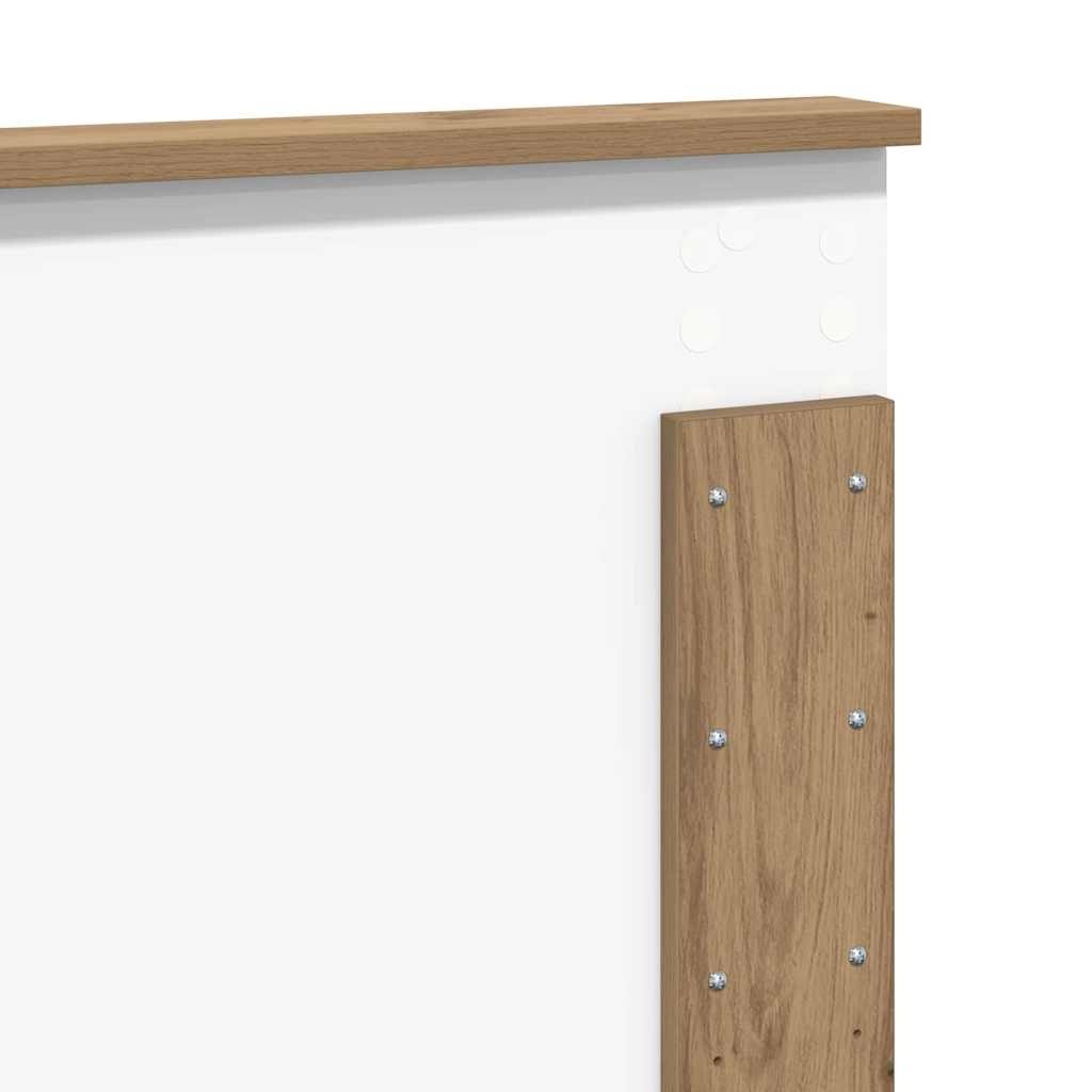 Vidaxl Tête de lit moderne Chêne Artisan 120 cm - Jusqu'à -66%