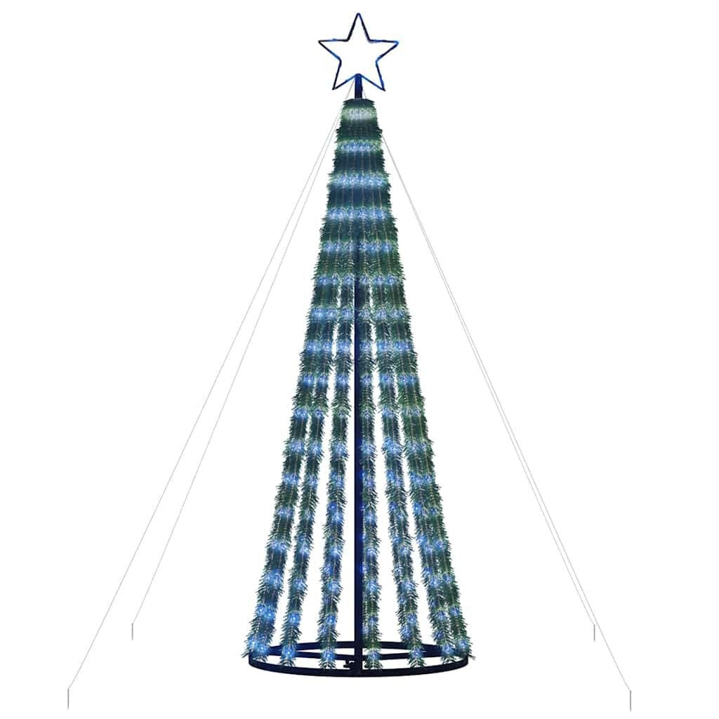 Vidaxl Sapin de Noël LED 180 cm - 275 LED Bleues - Jusqu'à -66%