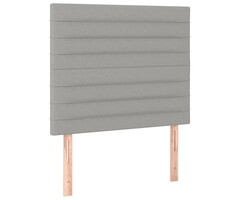 Vidaxl Lot de 2 Têtes de Lit Gris Clair 80cm - Jusqu'à -59% de réduction