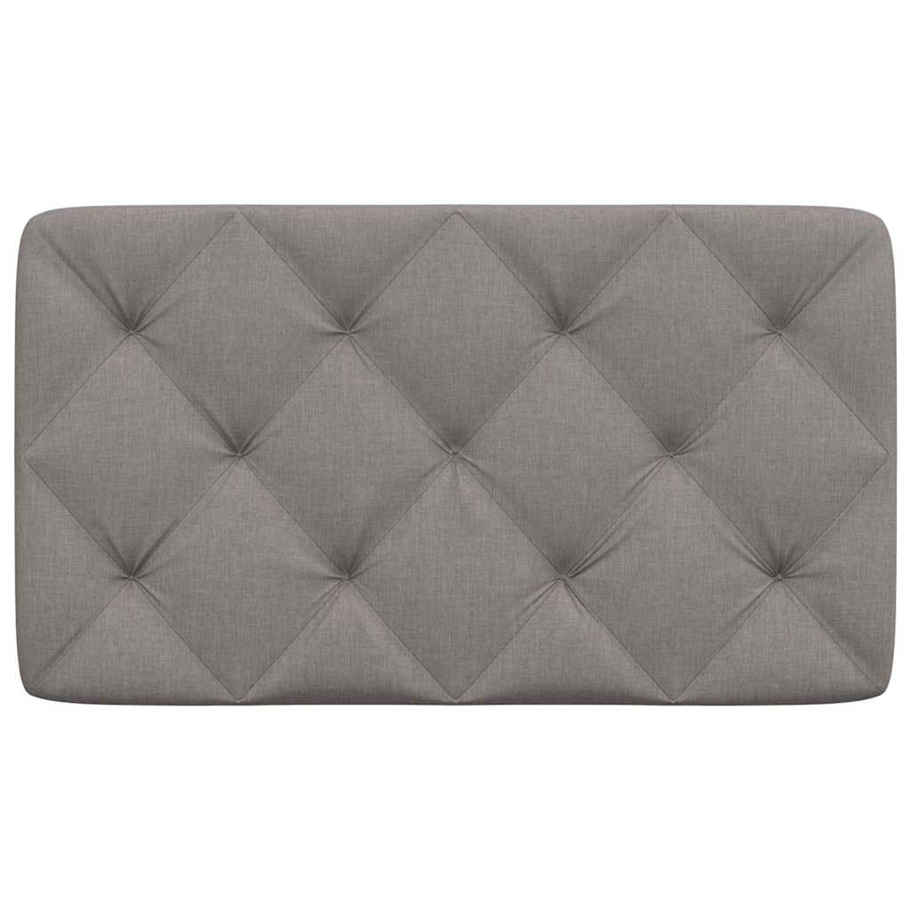 Vidaxl Coussin de tête de lit 80 cm taupe - Jusqu'à 67% de réduction