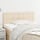 Tête de lit en tissu crème 100cm - Réglable - Jusqu'à -32%