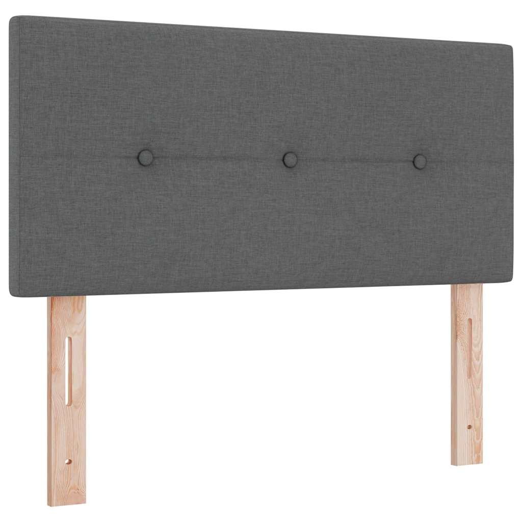 Vidaxl Tête de lit velours côtelé gris foncé 80cm - Jusqu'à -66% de remise
