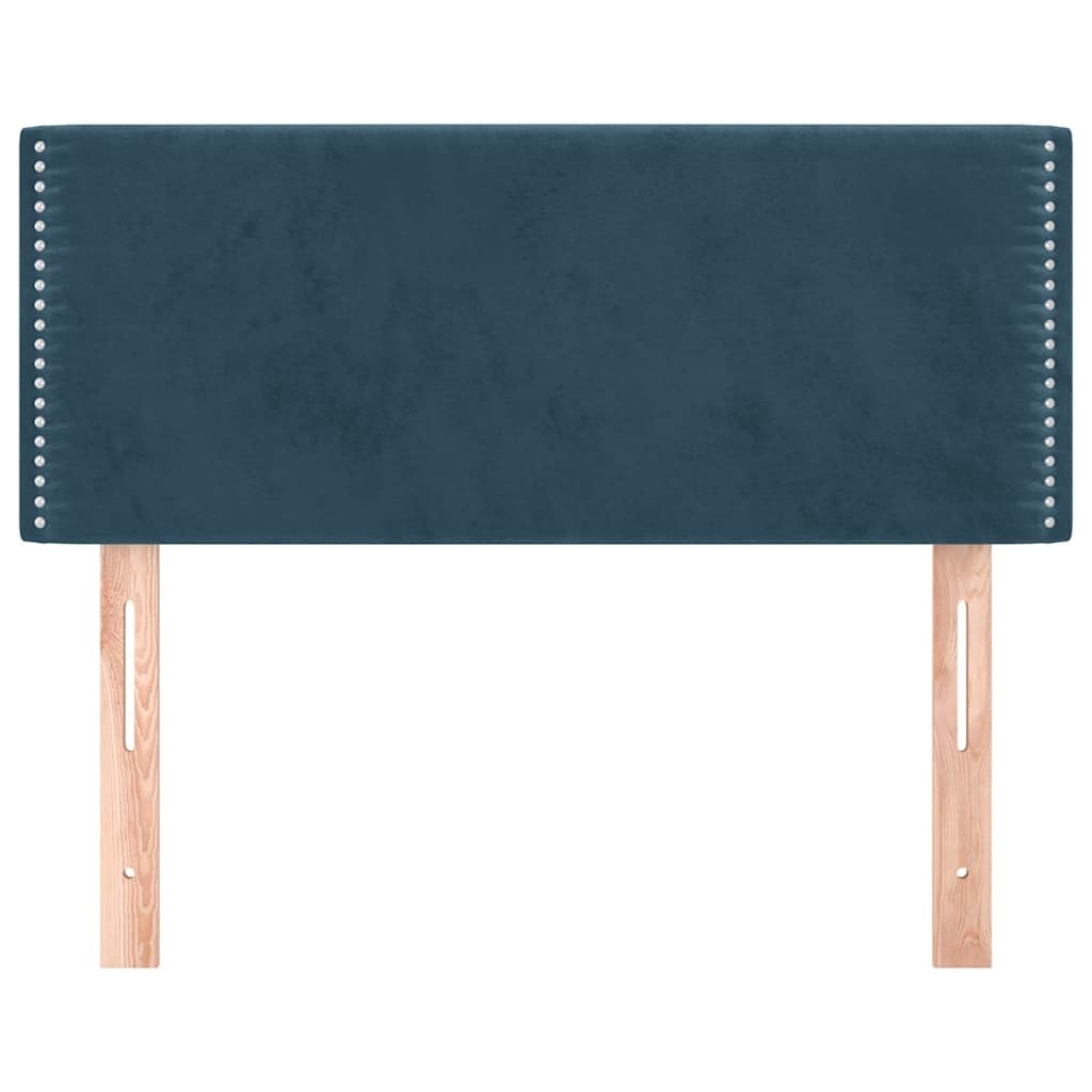 Vidaxl Tête de lit velours bleu foncé 100cm - Jusqu'à -64% sur votre équipement