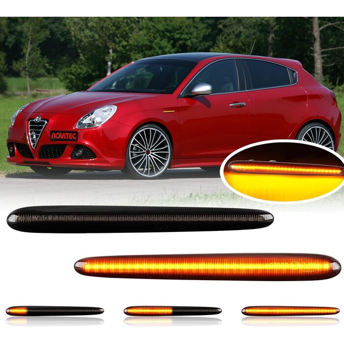 Clignotants latéraux LED dynamiques fumés - Jusqu'à 52% de remise