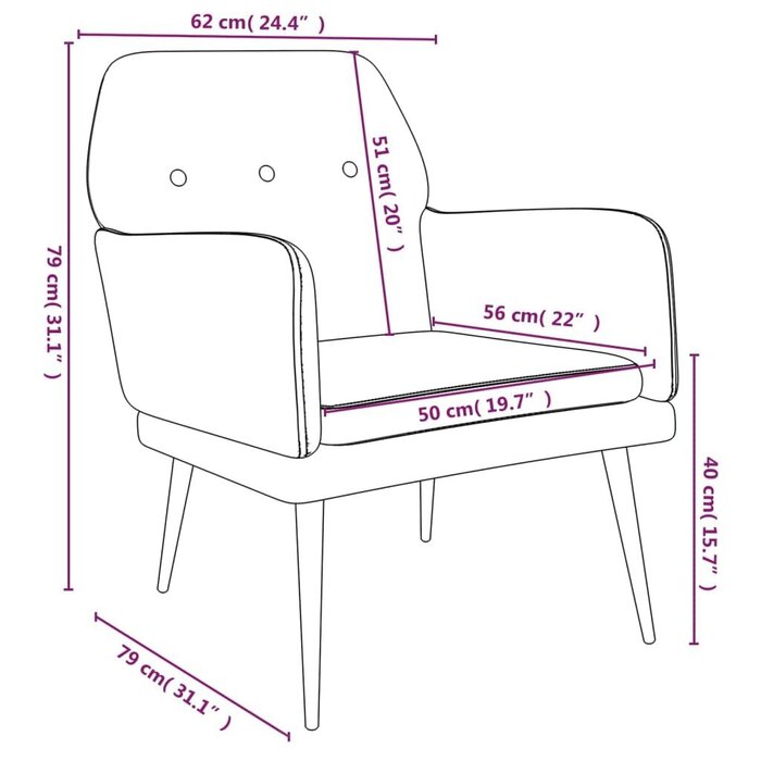 Fauteuil en velours rose - Confort et design - Jusqu'à -46%