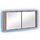 Armoire de toilette LED chêne artisanal 100cm - Jusqu'à -40%