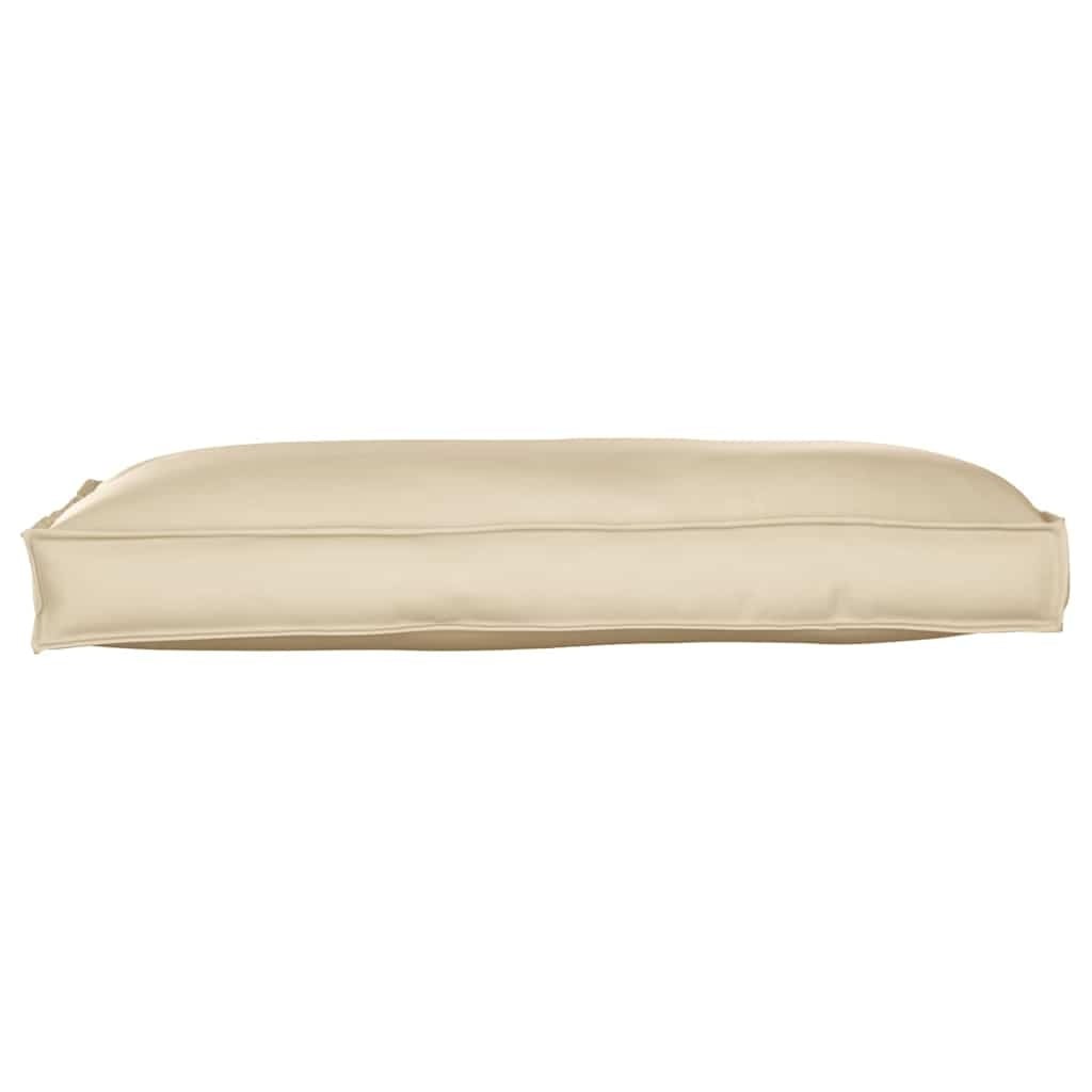 Coussin de palette 120x60 cm beige - Confort extérieur - Jusqu'à -39%