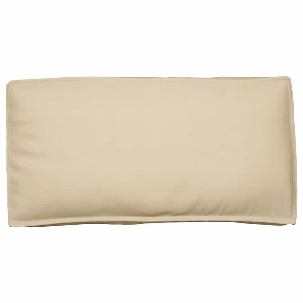 Coussin de palette 120x60 cm beige - Confort extérieur - Jusqu'à -39%