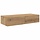 Étagère murale avec tiroirs, chêne, 80x33x17 cm - Jusqu'à -40%