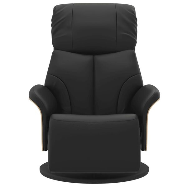 Fauteuil inclinable en similicuir noir - Jusqu'à 41% de remise