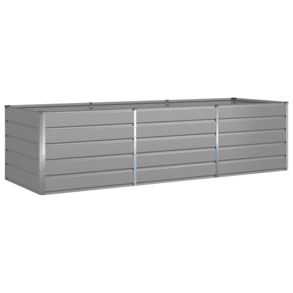 Jardinière en acier galvanisé 195x100x45cm - Jusqu'à 41% de remise