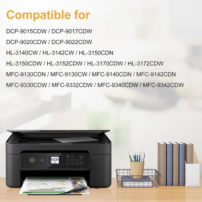 Lot de 4 tambours haute capacité compatibles jusqu'à -35%