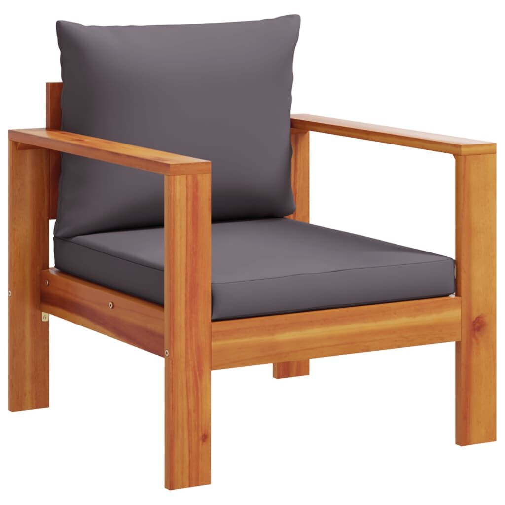 Fauteuil de jardin en bois d'acacia massif - Jusqu'à 40% de remise