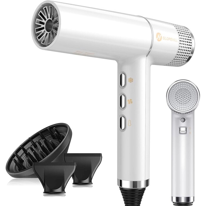 Sèche-cheveux professionnel 2000W ionique - Jusqu'à -66% sur le modèle bleu