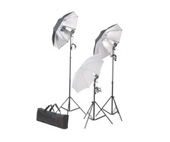 Vidaxl Kit d'éclairage studio photo complet - Jusqu'à -47% sur votre matériel