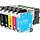 Lot de 5 cartouches d'encre compatibles jusqu'à -35% pour imprimantes Brother