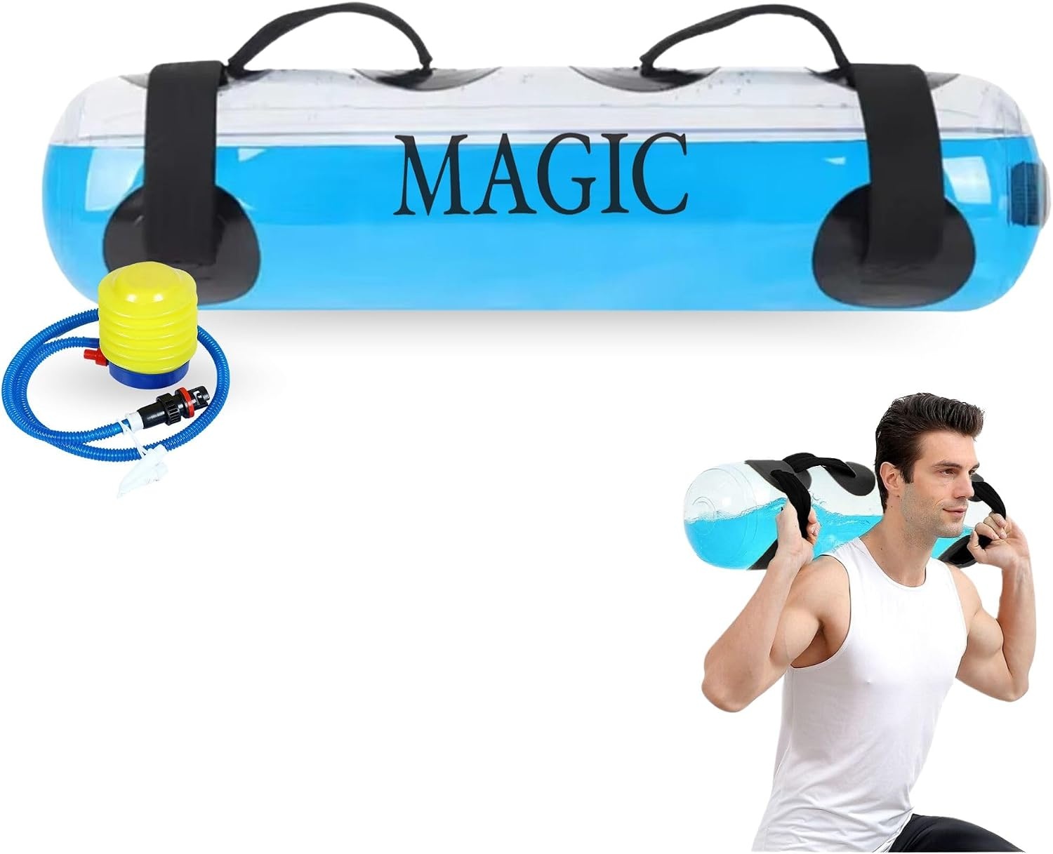 Sac de fitness à eau réglable 5-20 kg - Jusqu'à 38% de remise