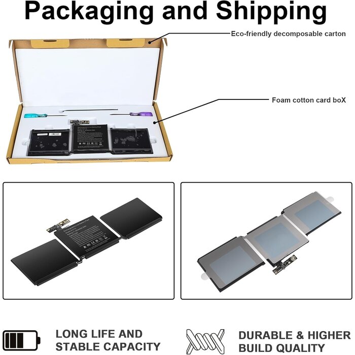 Batterie MacBook Pro 13" A1708 | Jusqu'à -35% sur votre remplacement