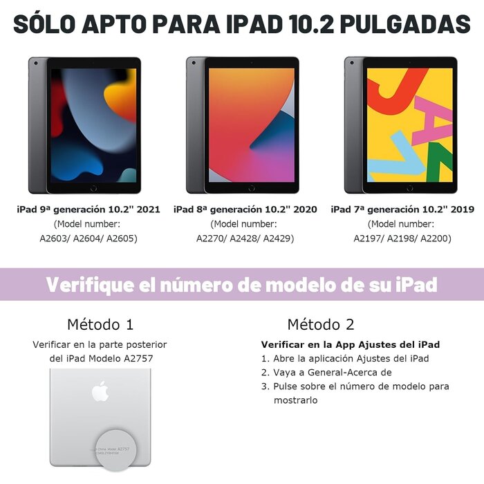 Étui clavier rotatif pour iPad 10,2" - Jusqu'à -44% sur votre achat