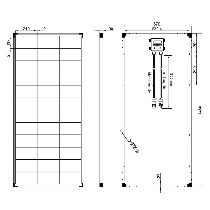 Panneau Solaire 200W 12V PERC - Jusqu'à 35% de réduction
