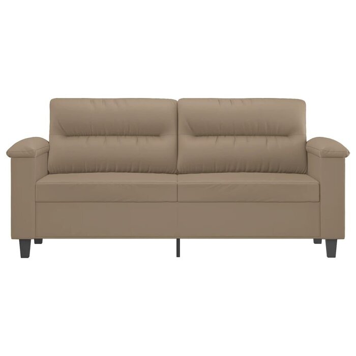 Canapé 2 places 140 cm cappuccino - Jusqu'à -41% sur l'outlet