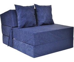 Viking Choice Matelas pliable 200x70x15 cm bleu marine - Jusqu'à -32% sur notre gamme outlet